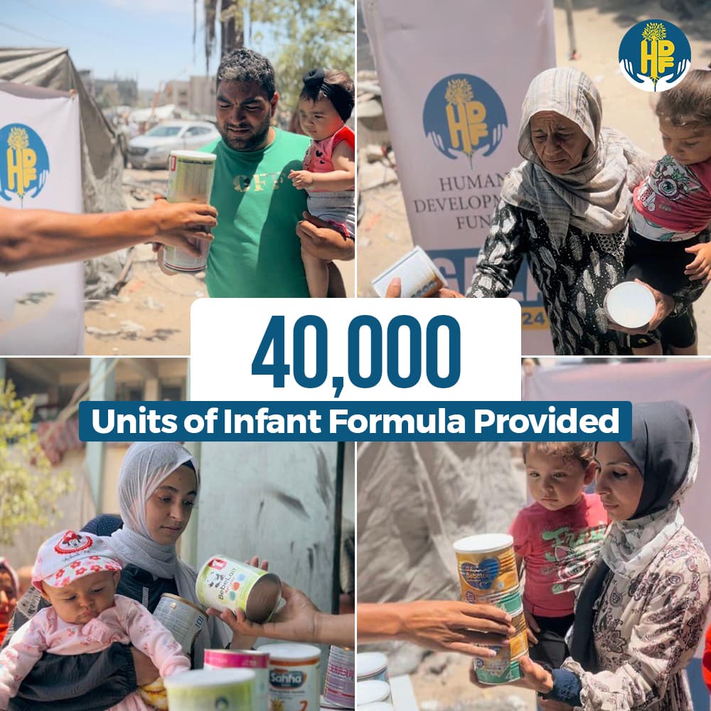 Humanitarian impact collage